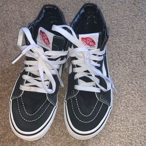 Vans sk8 hi skate shoe for kids